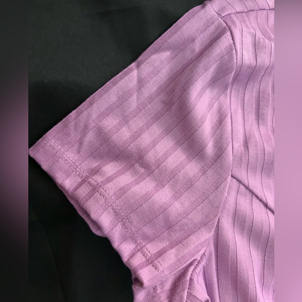 ABound Lavender Ribbed Dress - Picture 3 of 7